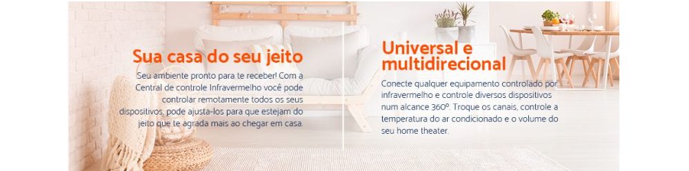Controle Remoto Inteligente Universal Geonav - Home Intelligence HIRCIR